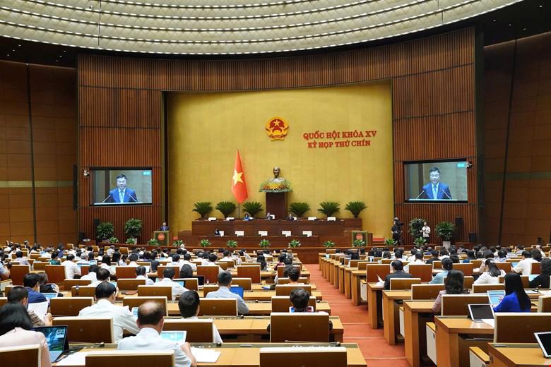 Toàn cảnh Kỳ họp thứ 9, ngày 5/5/2025. Toàn cảnh Kỳ họp thứ 9, ngày 5/5/2025.