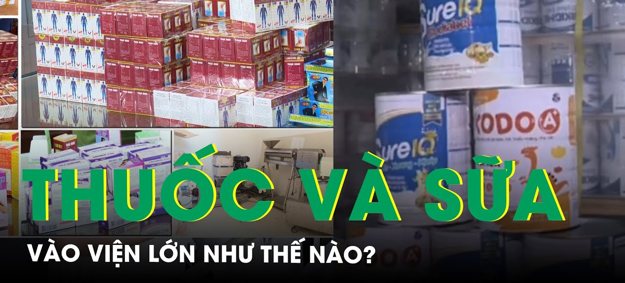 Quan điểm của Bộ Y tế về tình trạng sữa giả, thuốc giả