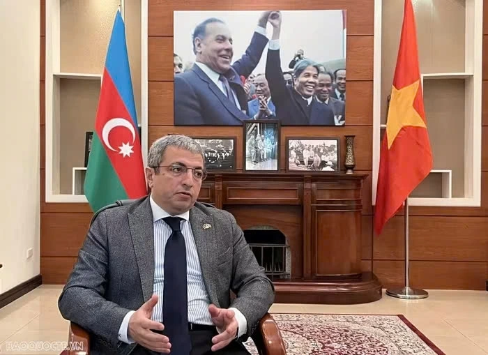Đại sứ Azerbaijan tại Việt Nam Shovgi Kamal Oglu Mehdizade. (Ảnh: Thế giới và Việt Nam) Đại sứ Azerbaijan tại Việt Nam Shovgi Kamal Oglu Mehdizade. (Ảnh: Thế giới và Việt Nam)