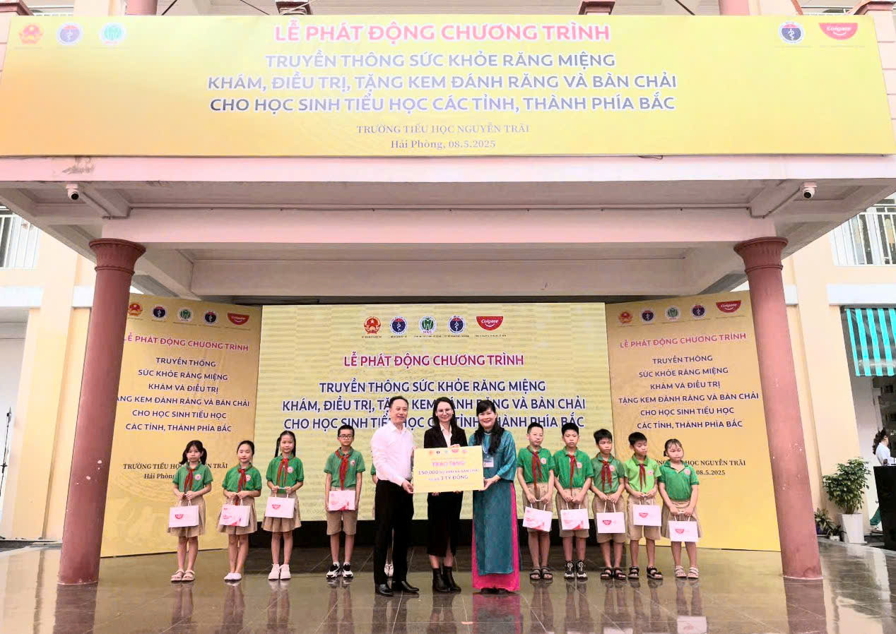 Lễ phát động chương trình truyền thông sức khoẻ răng miệng tại Hải Phòng
