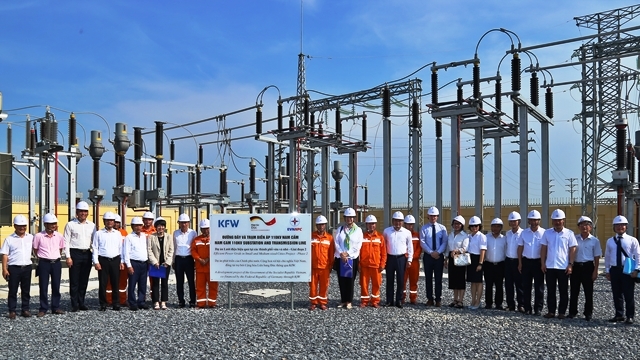 Tổng công ty Điện lực miền Bắc đóng điện công trình đường dây và trạm biến áp 110kV Nam Cấm