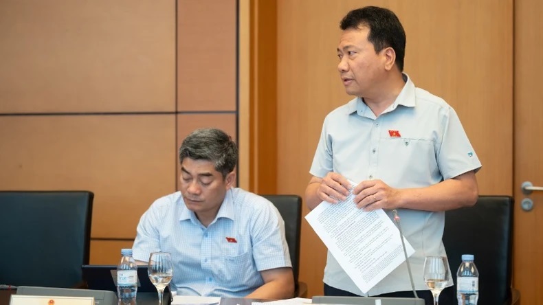 Đại biểu Ngô Trung Thành (Đoàn Đắk Lắk).(Ảnh: quochoi.vn)