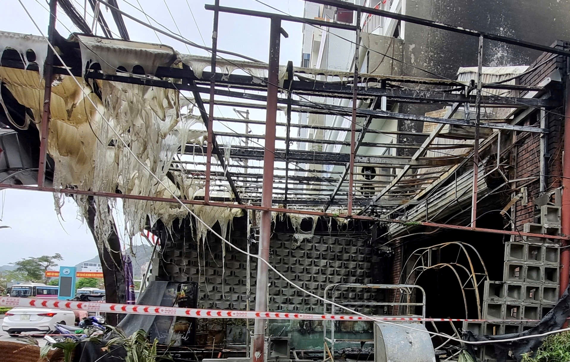 Hiện trường vụ cháy