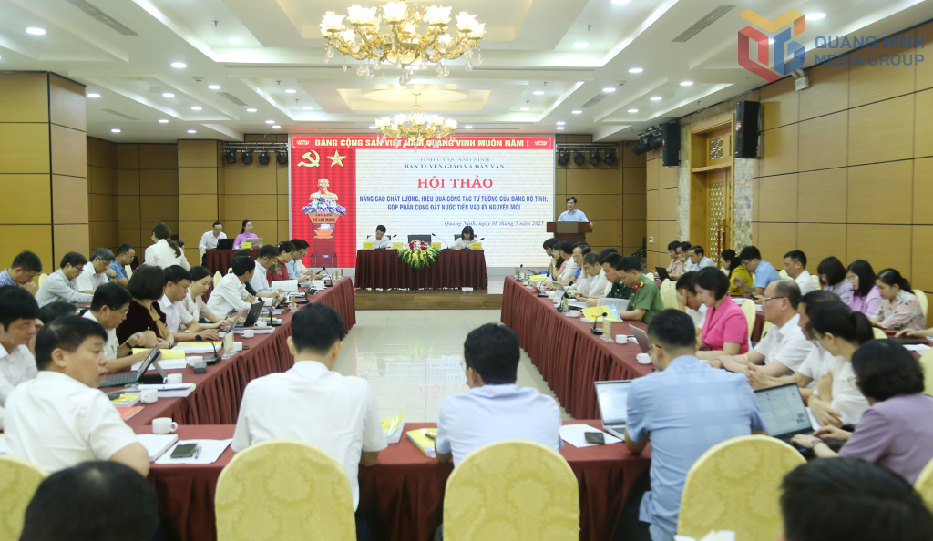 Hội thảo khoa học “Nâng cao chất lượng, hiệu quả công tác tư tưởng của Đảng bộ tỉnh, góp phần cùng đất nước tiến vào kỷ nguyên mới”