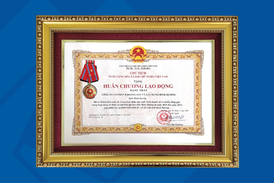Huân chương Lao động hạng Nhất - Bảo chứng cho hành trình cống hiến bền bỉ và thành tựu nổi bật mà KSB đã ghi dấu suốt hơn ba thập kỷ kiến tạo vì cộng đồng và đất nước Huân chương Lao động hạng Nhất - Bảo chứng cho hành trình cống hiến bền bỉ và thành tựu nổi bật mà KSB đã ghi dấu suốt hơn ba thập kỷ kiến tạo vì cộng đồng và đất nước