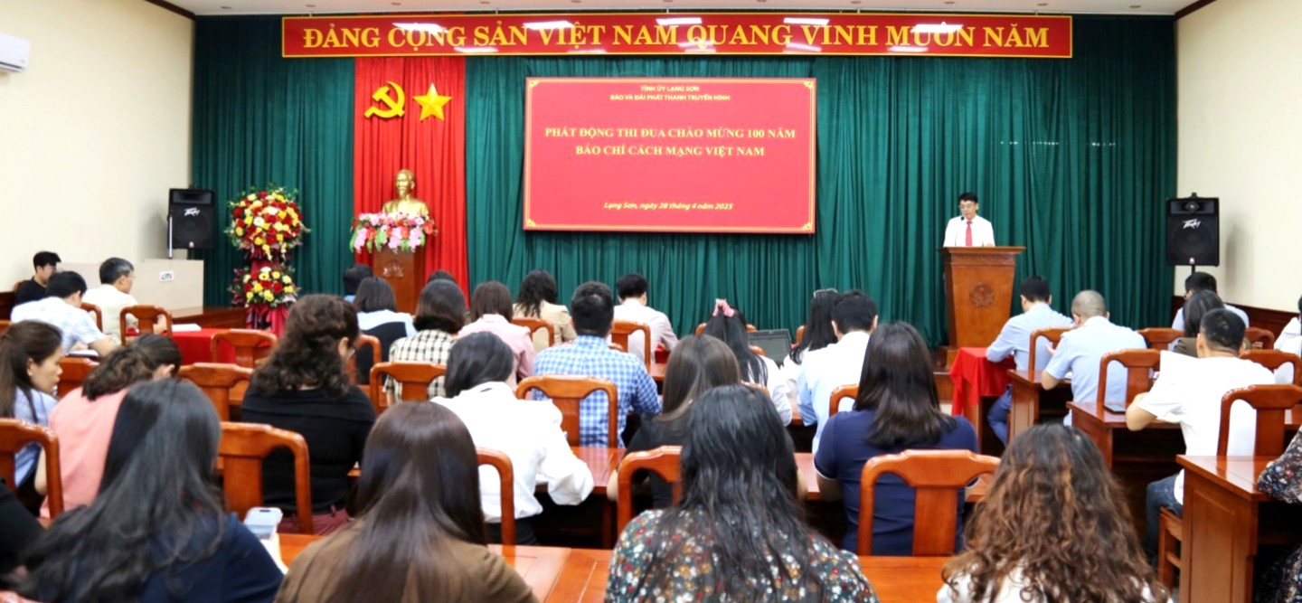 Lạng Sơn đẩy mạnh các hoạt động chào mừng Kỷ niệm 100 năm Ngày Báo chí cách mạng Việt Nam