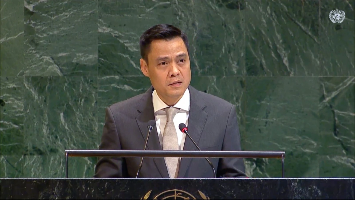 Đại sứ Đặng Hoàng Giang phát biểu tại sự kiện. Đại sứ Đặng Hoàng Giang phát biểu tại sự kiện.