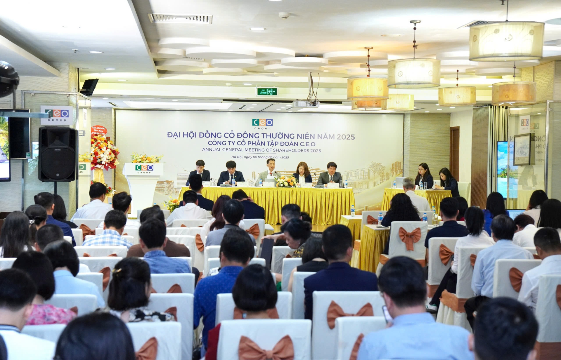 Toàn cảnh Đại hội đồng cổ đông thường niên Tập đoàn CEO năm 2025 Toàn cảnh Đại hội đồng cổ đông thường niên Tập đoàn CEO năm 2025