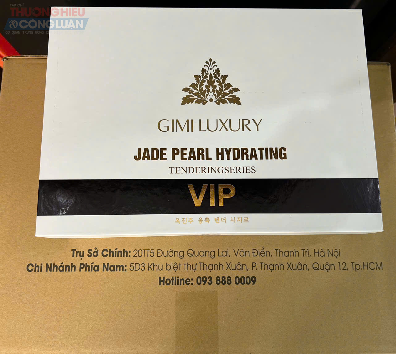 Thương hiệu GIMI đang quảng cáo “thổi phồng” công dụng mỹ phẩm như thuốc trị bệnh?