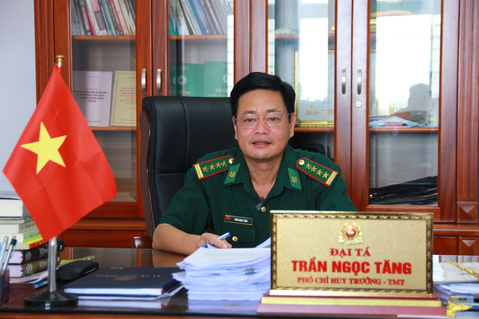 Đại tá Trần Ngọc Tăng, Phó Chỉ huy trưởng – Tham mưu trưởng BĐBP tỉnh Bà Rịa – Vũng Tàu