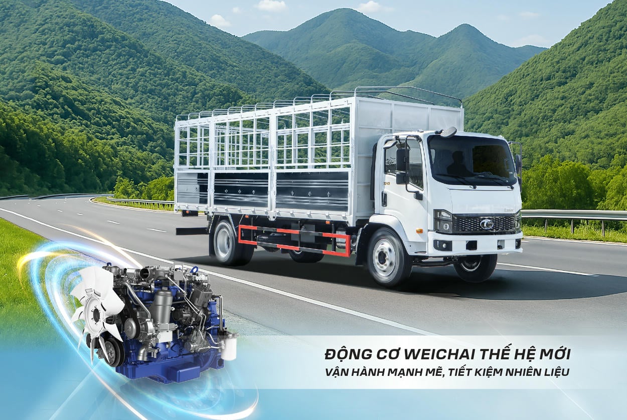 THACO Linker sở hữu động cơ Weichai thế hệ mới đạt tiêu chuẩn Euro 5