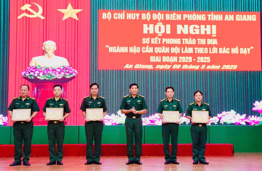 BĐBP tỉnh An Giang thực hiện hiệu quả phong trào thi đua “Ngành Hậu cần Quân đội làm theo lời Bác Hồ dạy” giai đoạn 2020 - 2025