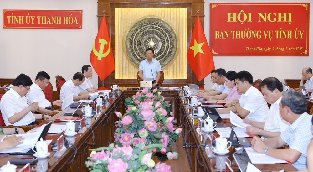 Hội nghị thông qua Đề án hợp nhất Báo Thanh Hóa và Đài Phát thanh-Truyền hình Thanh Hóa.