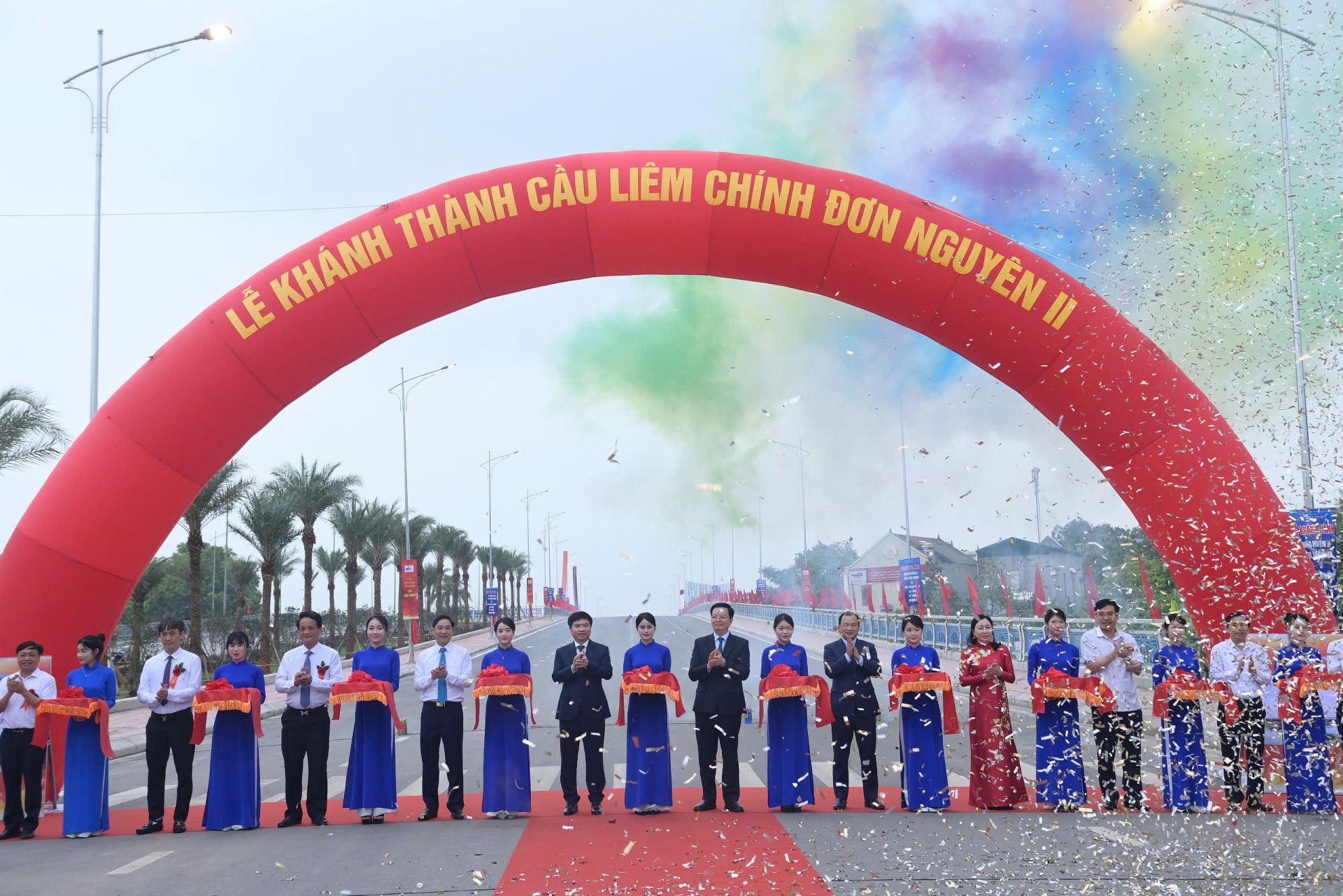 Hà Nam thông xe cầu Liêm Chính giai đoạn 2