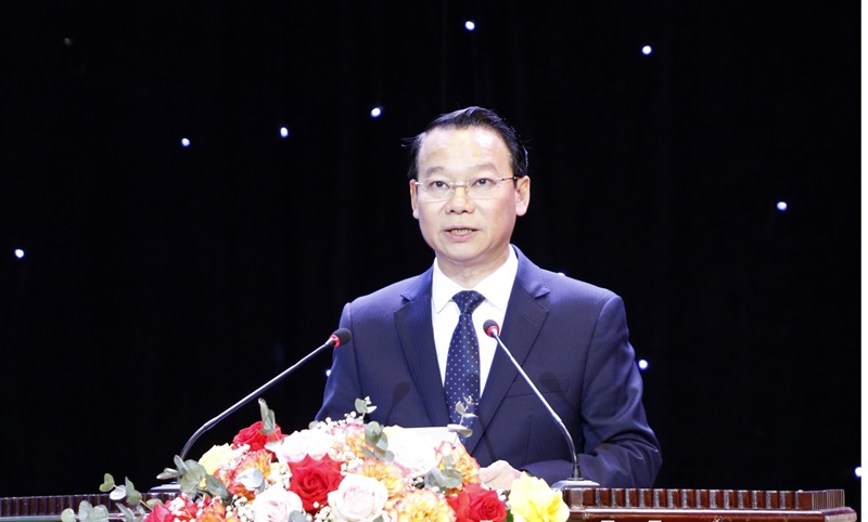 Bộ trưởng Bộ NN&MTĐỗ Đức Duy phát biểu khai mạc Hội nghị