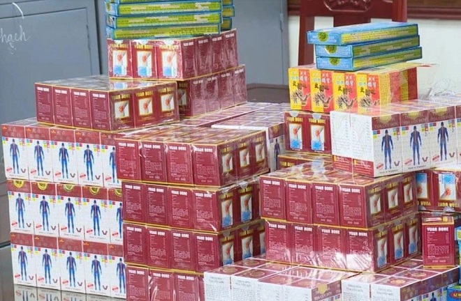 Vụ thuốc giả bị phát hiện tại Thanh Hóa. Ảnh: Công an Thanh Hóa