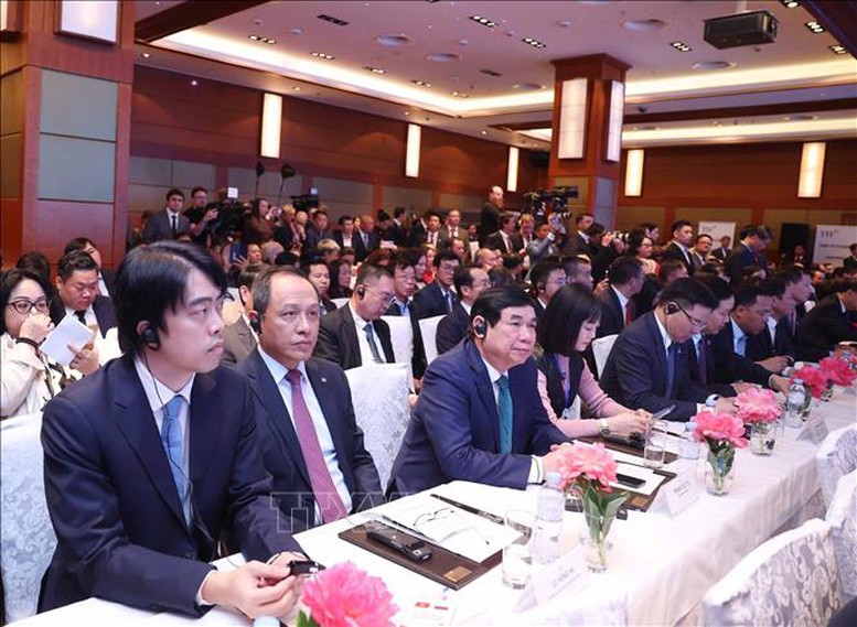 Các đại biểu tham dự Diễn đàn Doanh nghiệp Việt - Nga. Ảnh: TTXVN Các đại biểu tham dự Diễn đàn Doanh nghiệp Việt - Nga. Ảnh: TTXVN