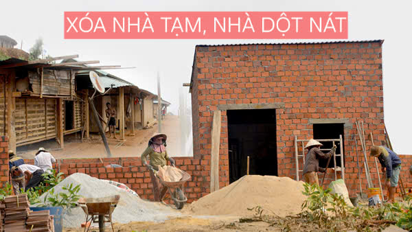 Sáu nhiệm vụ trọng tâm xóa nhà tạm, nhà dột nát trước ngày 31/10/2025