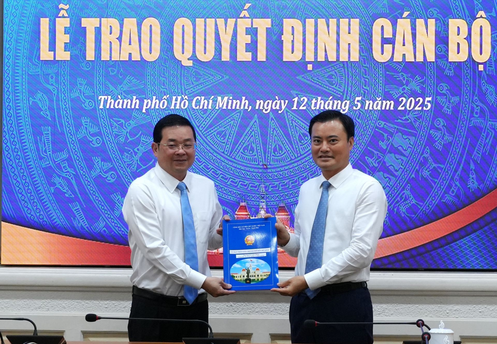 TP. HCM: Trao quyết định bổ nhiệm giám đốc và 6 phó giám đốc Sở Nông nghiệp và Môi trường