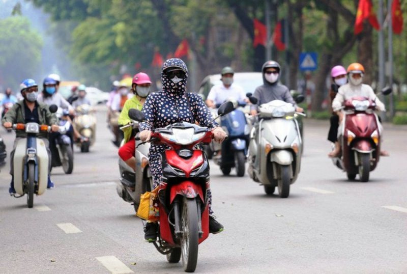 Thời tiết ngày 12/5: Bắc Bộ và Bắc Trung Bộ ngày nắng, đêm có mưa