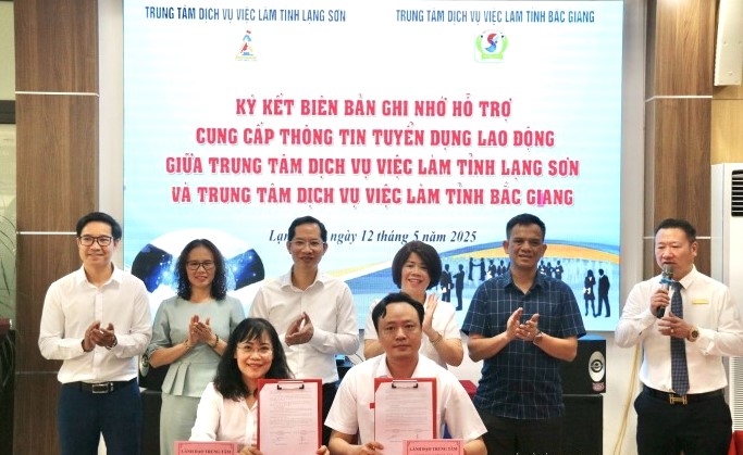 Lạng Sơn: Kết nối, xúc tiến việc làm cho người lao động với doanh nghiệp tỉnh Bắc Giang