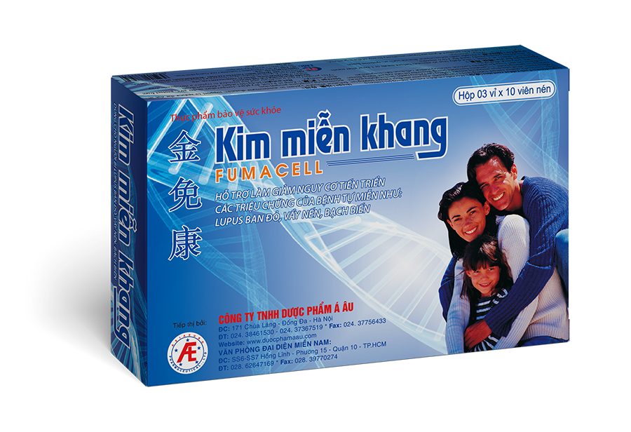 TPBVSK Kim Miễn Khang - Dùng cho người bị bệnh tự miễn như lupus ban đỏ, vẩy nến, bạch biến.