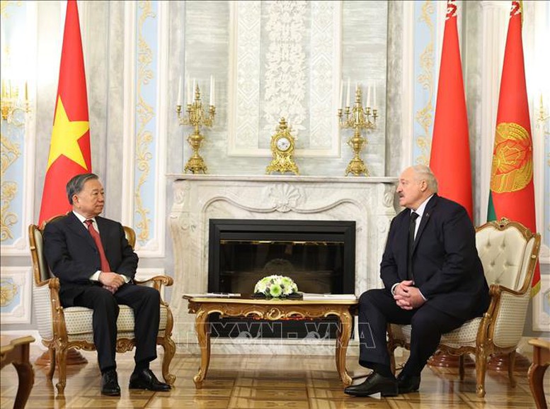 Thiết lập quan hệ Đối tác chiến lược Việt Nam - Belarus