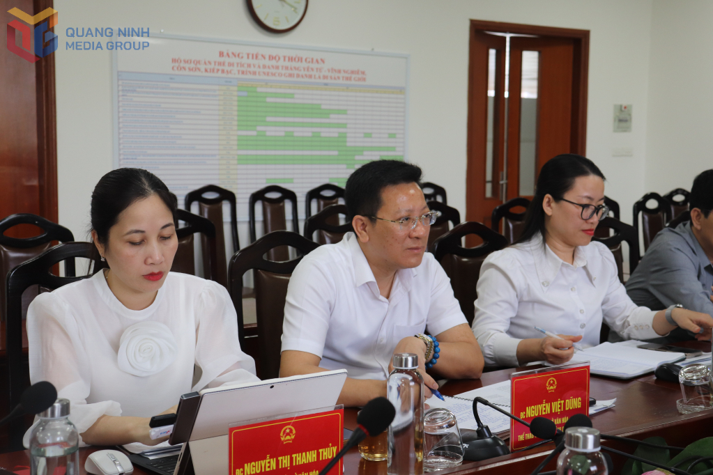 Lãnh đạo Sở Văn hóa, Thể thao và Du lịch Quảng Ninh nêu một số điều kiện thuận lợi của Quảng Ninh để tổ chức sự kiện. Lãnh đạo Sở Văn hóa, Thể thao và Du lịch Quảng Ninh nêu một số điều kiện thuận lợi của Quảng Ninh để tổ chức sự kiện.