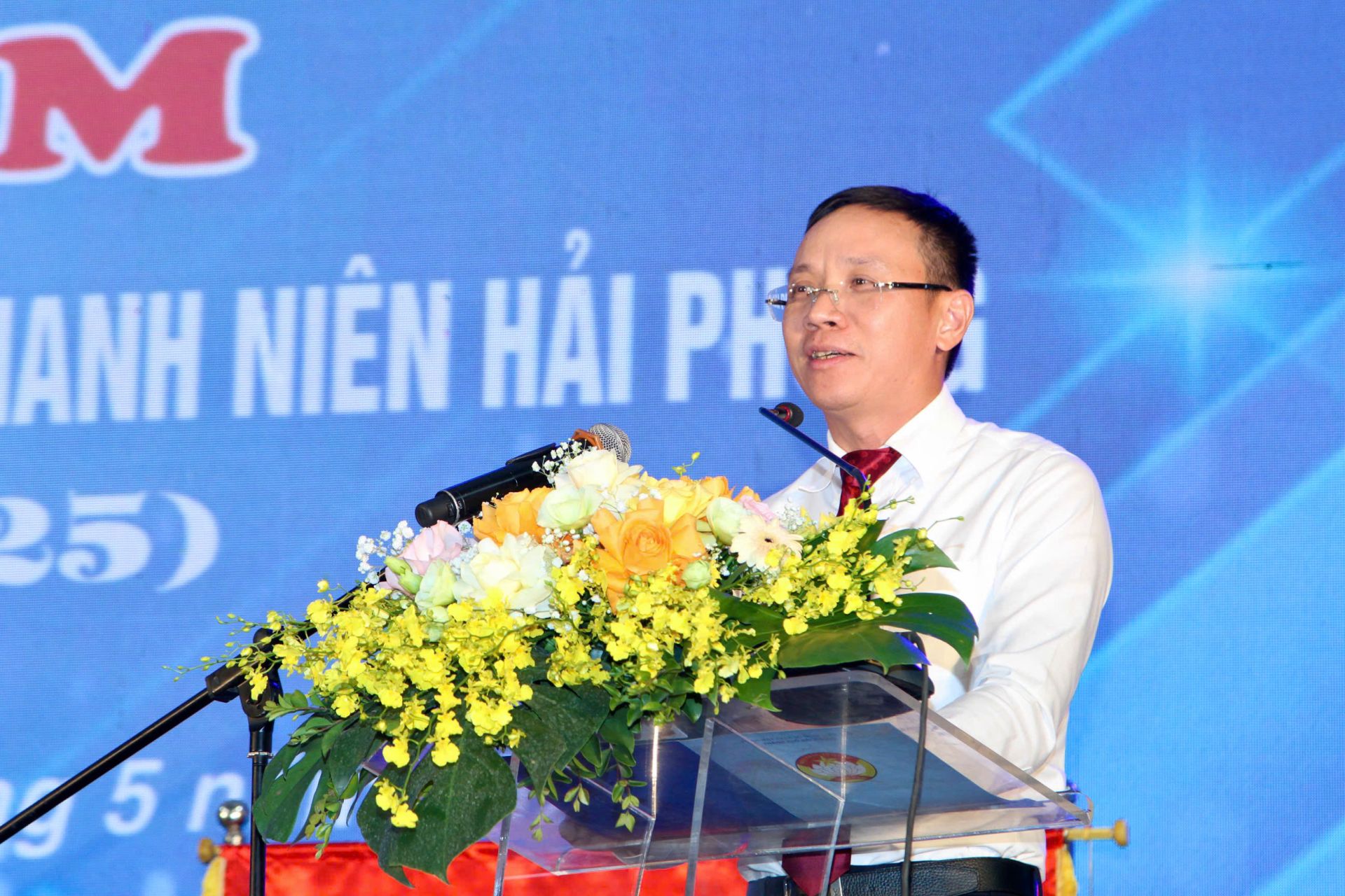 Đồng chí Đào Trọng Đức, Ủy viên Ban Thường vụ Thành ủy, Chủ tịch Ủy ban MTTQ Việt Nam thành phố phát biểu tại Lễ kỷ niệm. Đồng chí Đào Trọng Đức, Ủy viên Ban Thường vụ Thành ủy, Chủ tịch Ủy ban MTTQ Việt Nam thành phố phát biểu tại Lễ kỷ niệm.