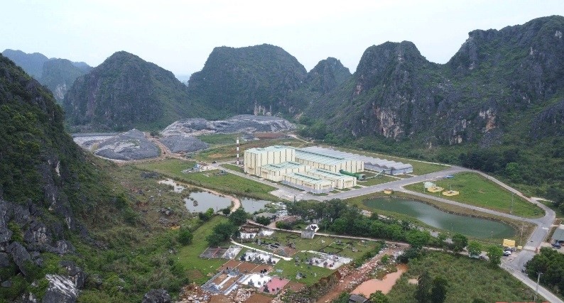 Toàn cảnh Khu xử lý rác thải Đông Nam.