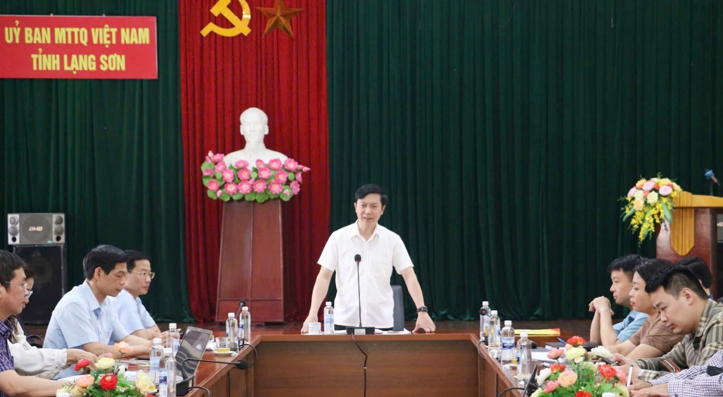 Lạng Sơn: Lấy ý kiến vào Đề án sắp xếp, tinh gọn tổ chức bộ máy MTTQ, các đoàn thể và hội quần chúng