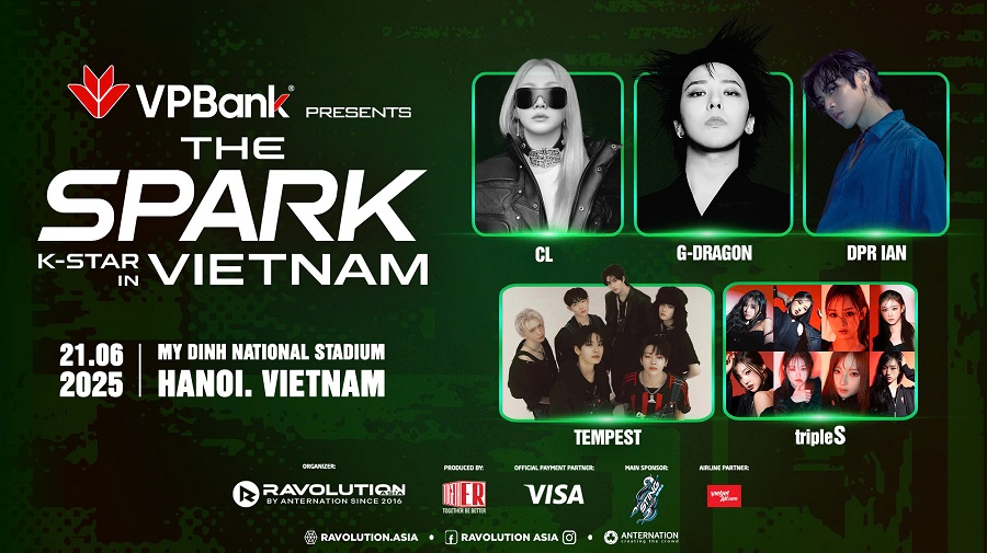 Biểu tượng K-pop toàn cầu G-Dragon được VPBank mang về Việt Nam cùng đại nhạc hội VPBank K-Star Spark