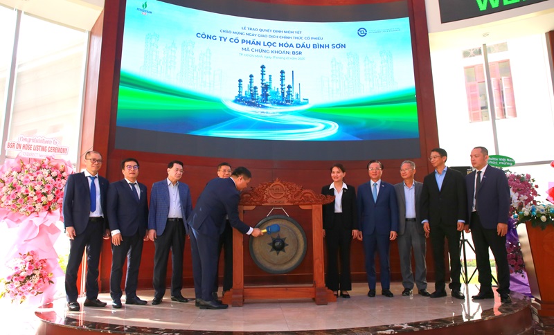 3,1 tỷ cổ phiếu BSR đã được giao dịch trên sàn HOSE