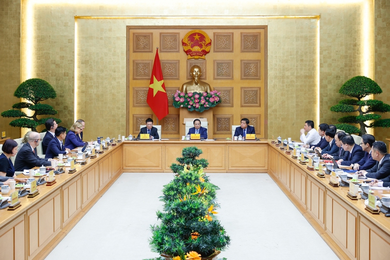 Cuộc làm việc nhằm lắng nghe, giải quyết các vướng mắc, đề xuất giải pháp thúc đẩy hợp tác đầu tư, kinh doanh Việt Nam - Hoa Kỳ - Ảnh: VGP/Nhật Bắc Cuộc làm việc nhằm lắng nghe, giải quyết các vướng mắc, đề xuất giải pháp thúc đẩy hợp tác đầu tư, kinh doanh Việt Nam - Hoa Kỳ - Ảnh: VGP/Nhật Bắc