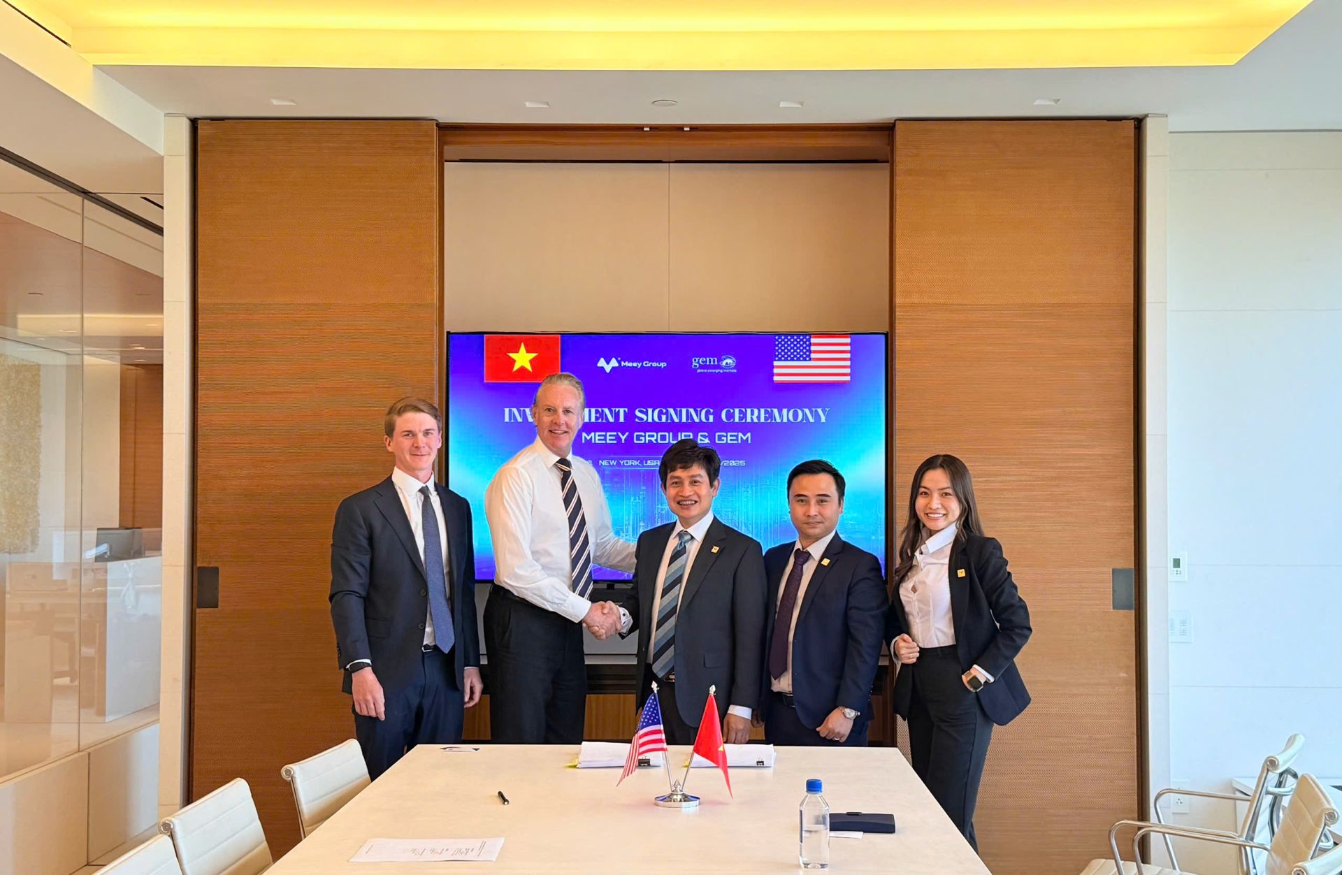 Quỹ GEM của Mỹ “bắt tay” với doanh nghiệp công nghệ tiềm năng Meey Group