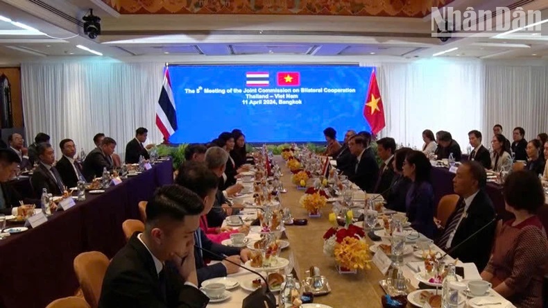 Kỳ họp lần 5 Ủy ban hỗn hợp về hợp tác song phương Việt Nam-Thái Lan Kỳ họp lần 5 Ủy ban hỗn hợp về hợp tác song phương Việt Nam-Thái Lan