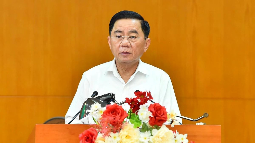 Thường trực Ban Bí thư Trần Cẩm Tú. Ảnh báo Lào Cai. Thường trực Ban Bí thư Trần Cẩm Tú. Ảnh báo Lào Cai.