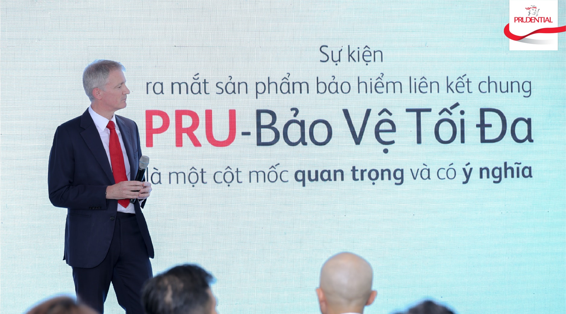 Ông Conor M. O’Neill – Phó Tổng Giám đốc Tài chính Prudential Việt Nam phát biểu tại sự kiện Ông Conor M. O’Neill – Phó Tổng Giám đốc Tài chính Prudential Việt Nam phát biểu tại sự kiện