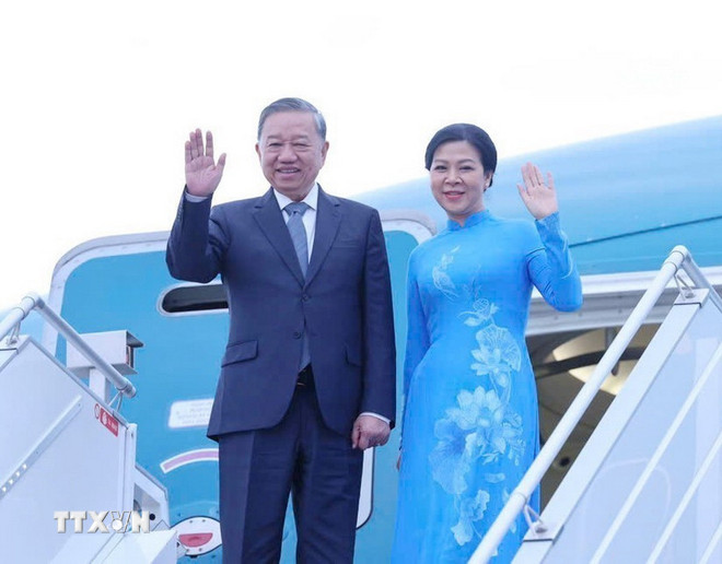 Tổng Bí thư Tô Lâm và Phu nhân kết thúc tốt đẹp chuyến thăm cấp Nhà nước Cộng hòa Belarus