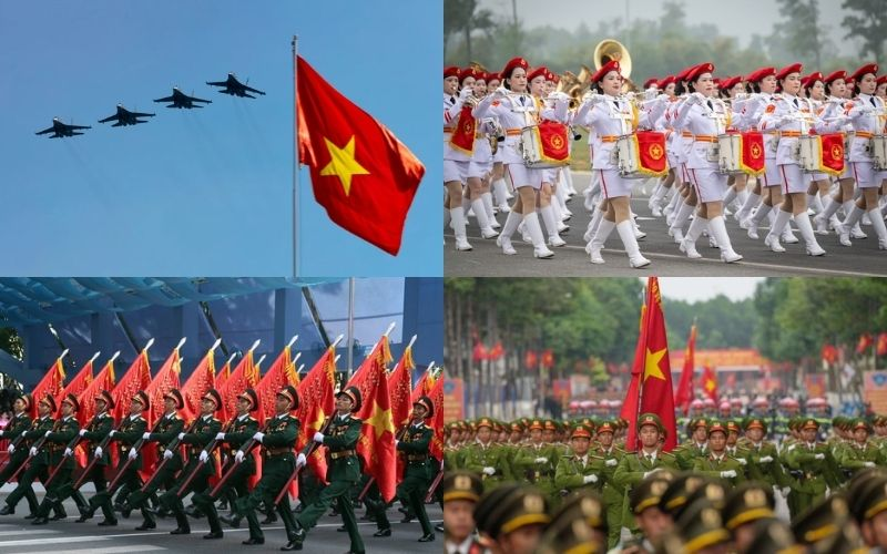 Diễu binh, diễu hành Lễ kỷ niệm 80 năm Cách mạng tháng Tám và Quốc khánh 2/9 dự kiến có 38 khối