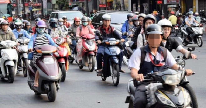Hà Nội, TP.HCM đi đầu trong lộ trình kiểm định khí thải xe máy