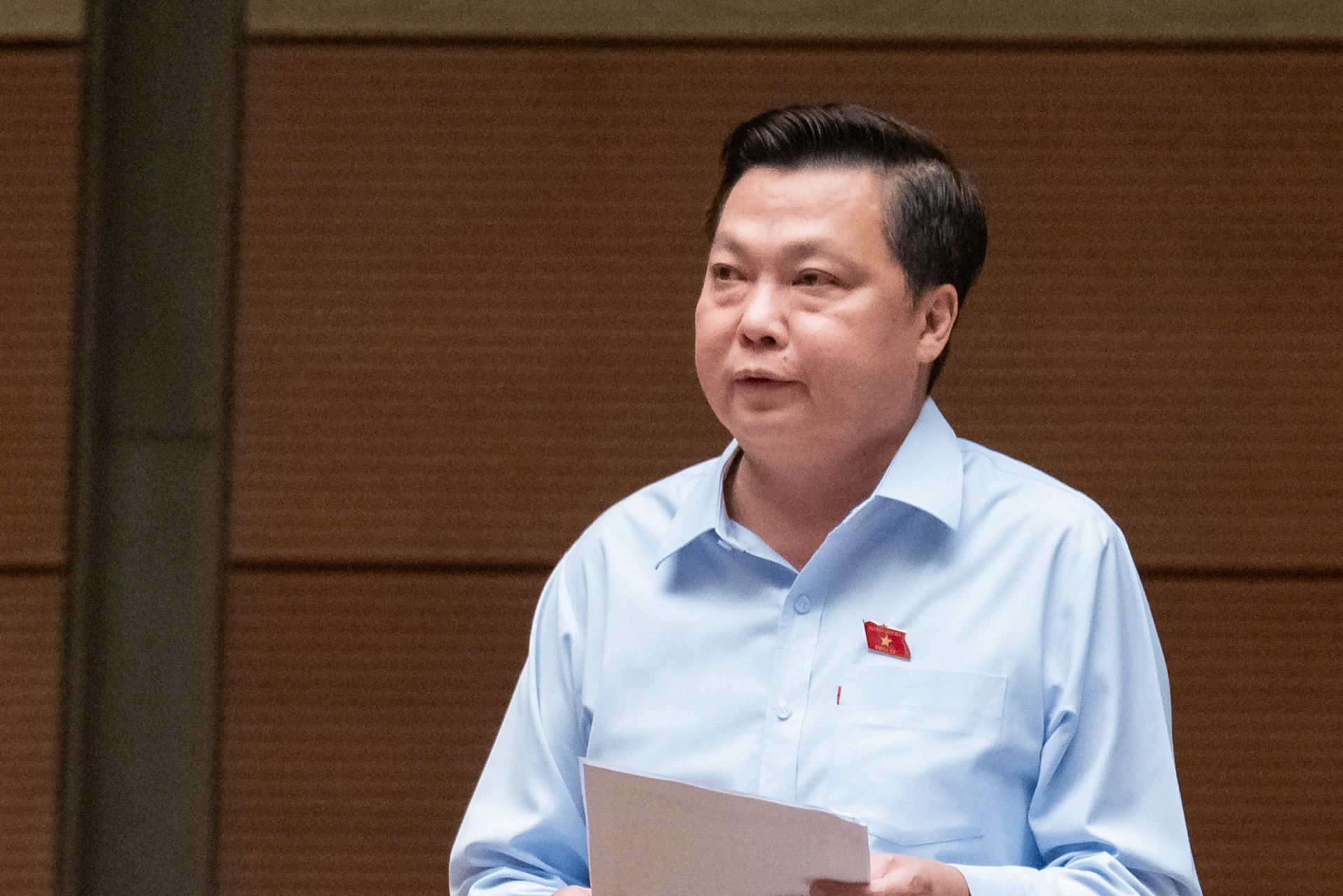 Đại biểu Phạm Hùng Thắng.