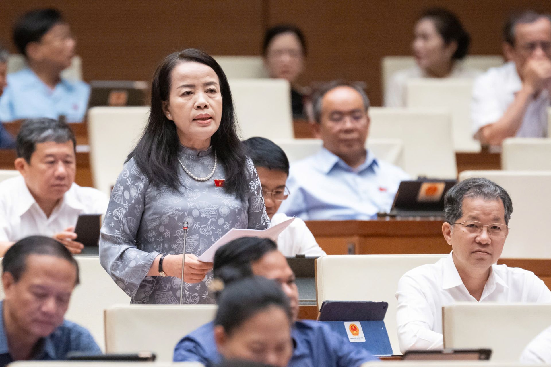 Thảo luận tại hội trường: Sửa đổi, bổ sung 2 nhóm nội dung trong Hiến pháp năm 2013