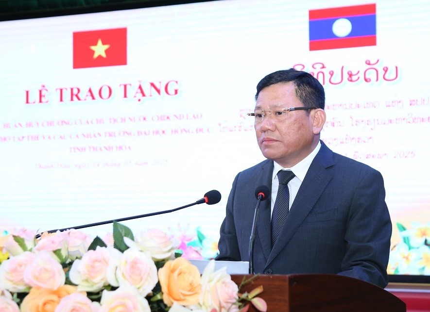 Phó Chủ tịch Thường trực UBND tỉnh Nguyễn Văn Thi phát biểu tại buổi lễ. Phó Chủ tịch Thường trực UBND tỉnh Nguyễn Văn Thi phát biểu tại buổi lễ.