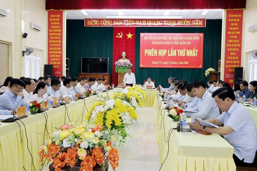Khẩn trương xây dựng Đề án thành lập Đảng bộ tỉnh Quảng Trị mới