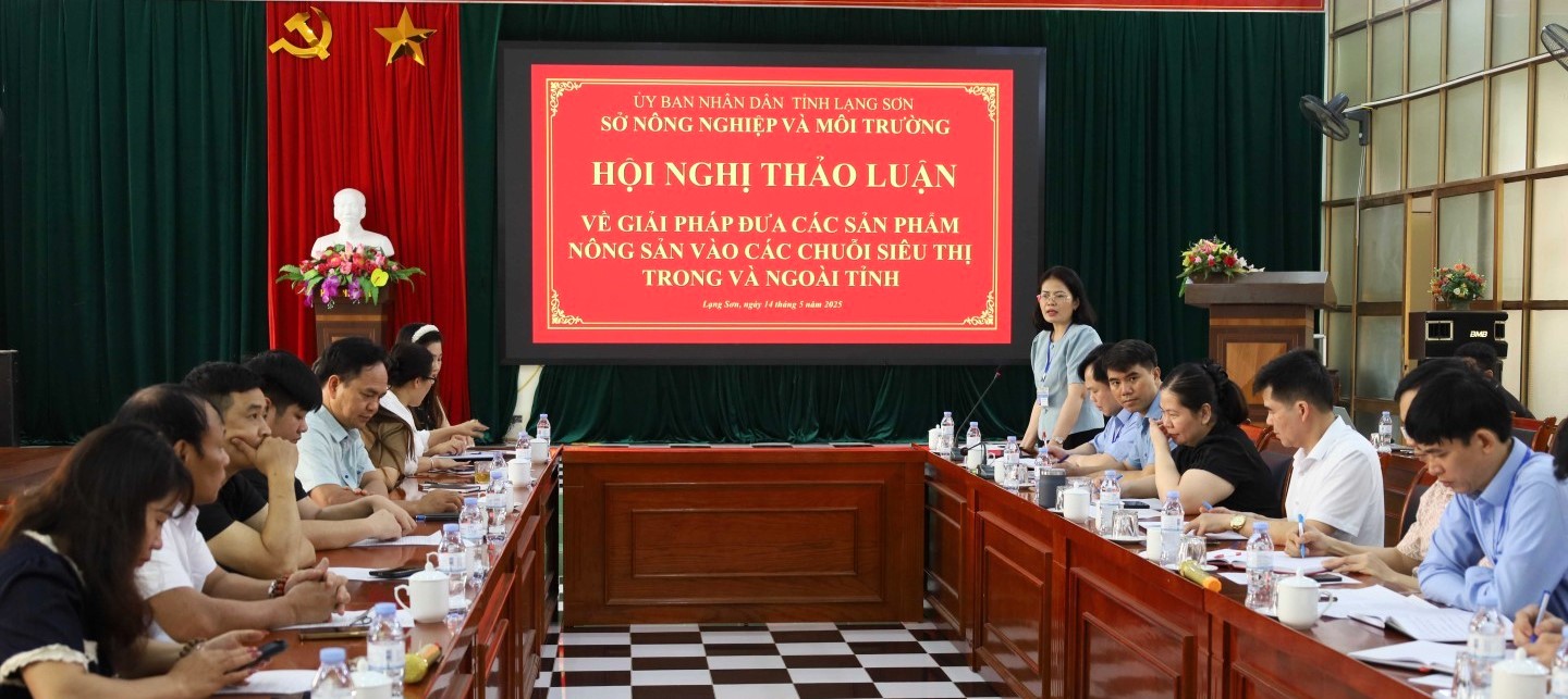 Lạng Sơn: Tìm “đường” đưa các sản phẩm nông sản vào các chuỗi siêu thị