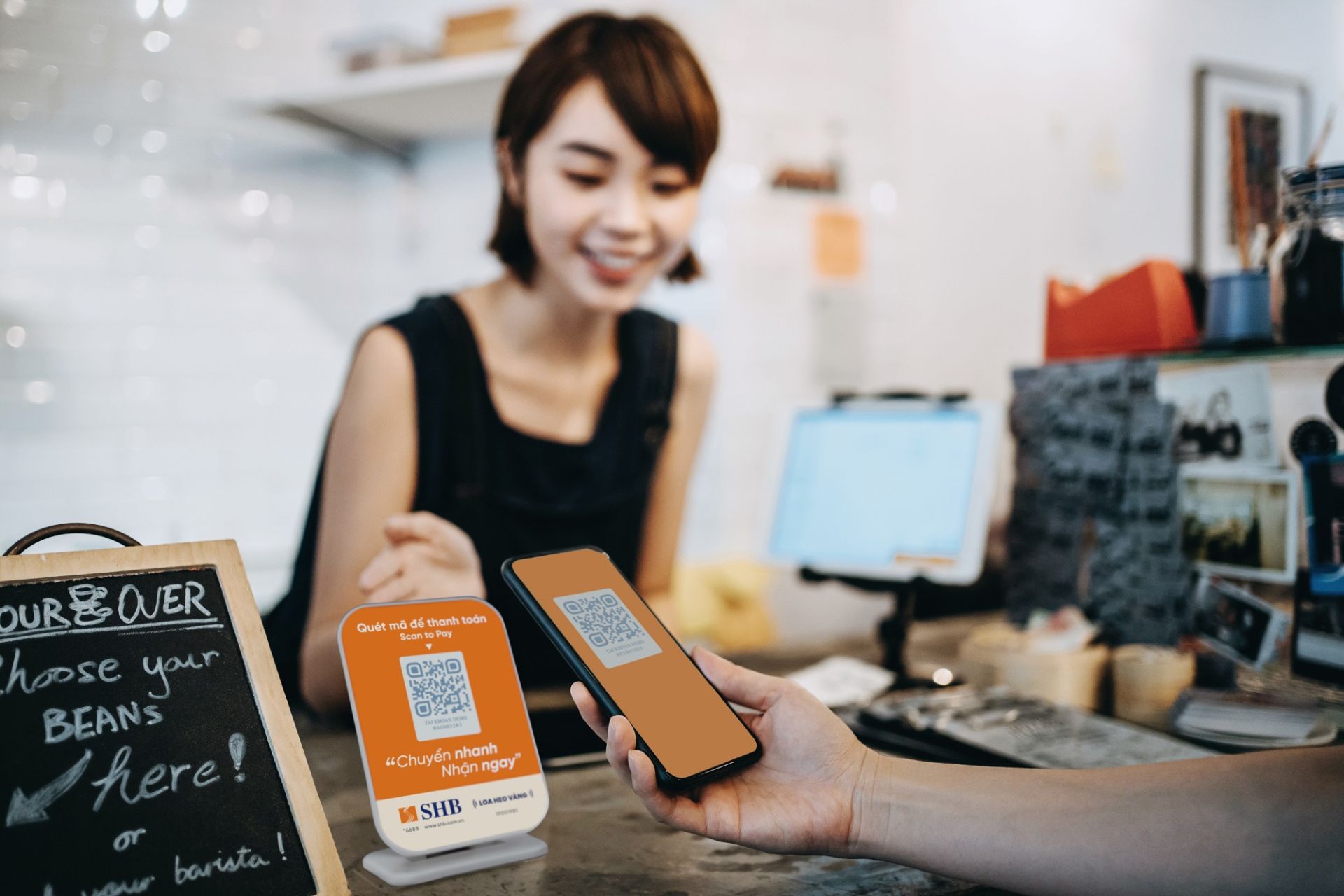 SHB ra mắt dịch vụ Loa thanh toán, hỗ trợ khách hàng phòng tránh gian lận giao dịch