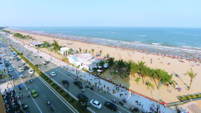 Bãi biển Sầm Sơn, tỉnh Thanh Hóa