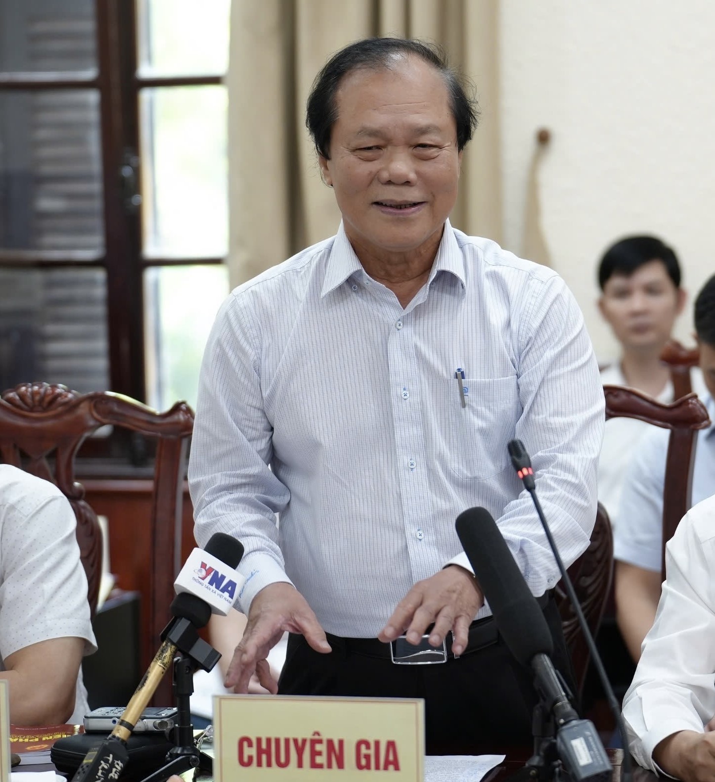 GS.TS Phan Trung Lý, nguyên Chủ nhiệm Ủy ban Pháp luật của Quốc hội. Ảnh: VGP/Kim Liên