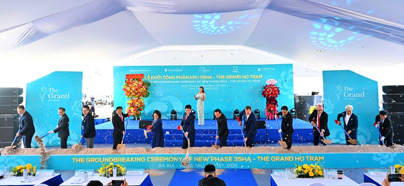 Khởi công dự án du lịch đẳng cấp quốc tế hơn 1 tỉ USD tại Hồ Tràm